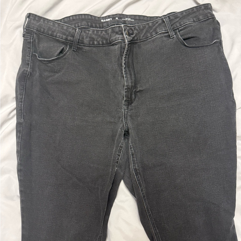 Old Navy High Rise Super Skinny Size 22 Short Jeans - Picture 4 of 10